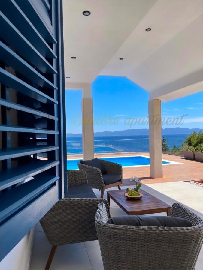 Seaview Pool Apartment-Lumiere, Island Hvar-Gdinj Zewnętrze zdjęcie