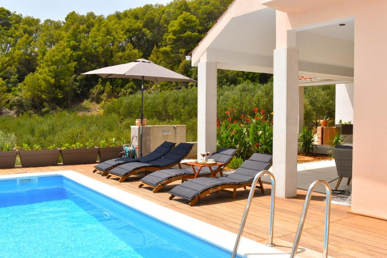 Seaview Pool Apartment-Lumiere, Island Hvar-Gdinj Zewnętrze zdjęcie